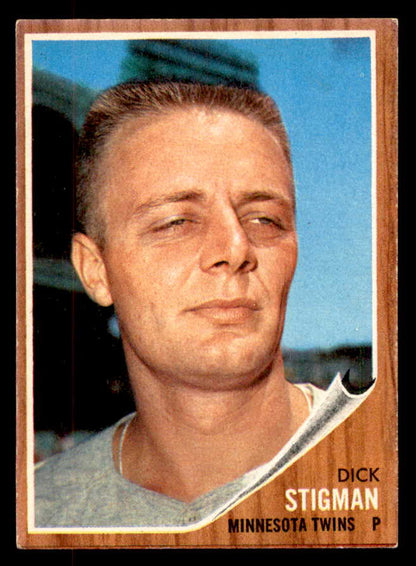 1962 Topps Baseball #532 Dick Stigman Twins EX-MT 553418