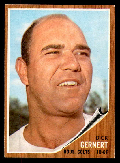 1962 Topps Baseball #536 Dick Gernert Colt .45s EX-MT 553424