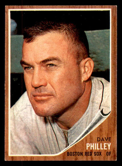 1962 Topps Baseball #542 Dave Philley Red Sox EX-MT 553435