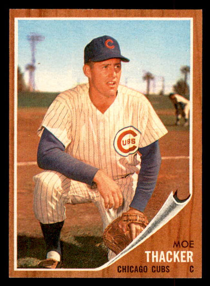 1962 Topps Baseball #546 Moe Thacker Cubs EX-MT 553438