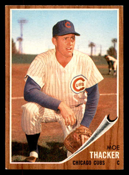 1962 Topps Baseball #546 Moe Thacker Cubs EX-MT 553439