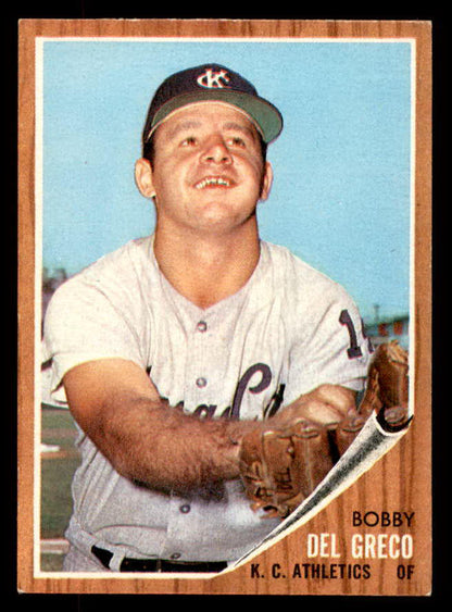 1962 Topps Baseball #548 Bobby Del Greco A's NR-MT 553442