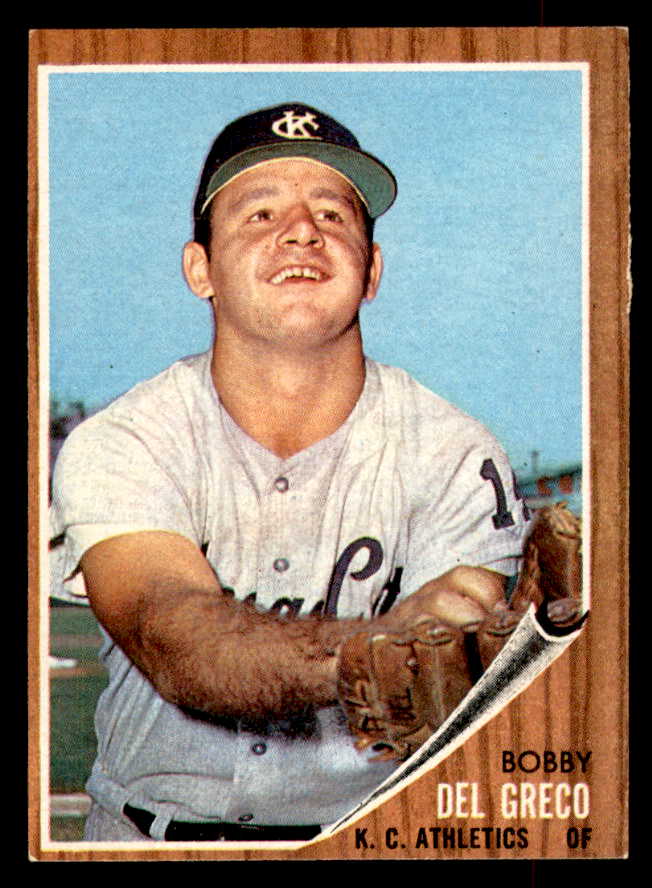 1962 Topps Baseball #548 Bobby Del Greco A's EX-MT 553443