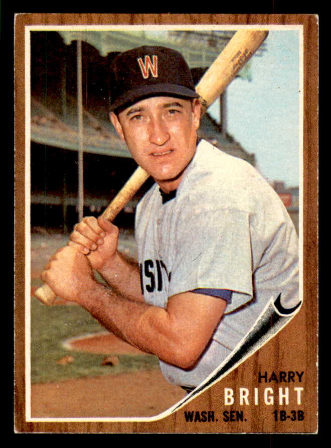 1962 Topps Baseball #551 Harry Bright Senators EX-MT 553448