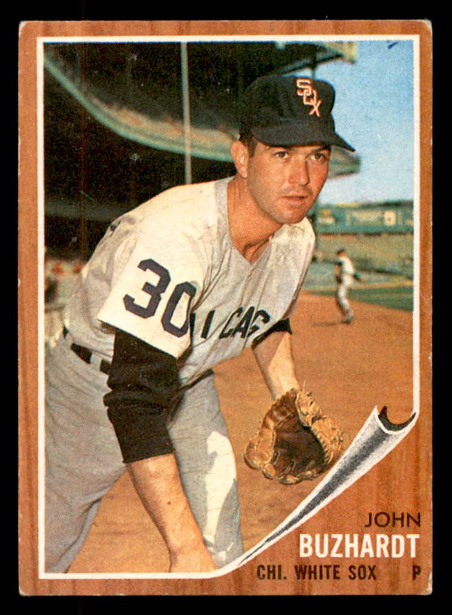 1962 Topps Baseball #555 John Buzhardt White Sox VG-EX 553456