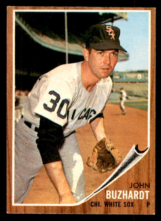 1962 Topps Baseball #555 John Buzhardt White Sox EX-MT 553457