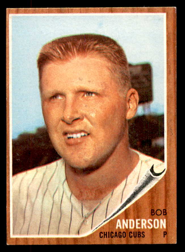 1962 Topps Baseball #557 Bob Anderson Cubs EX-MT 553460