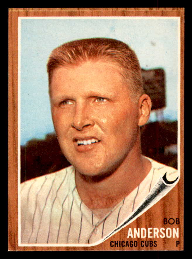 1962 Topps Baseball #557 Bob Anderson Cubs EX-MT 553461