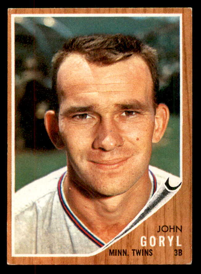 1962 Topps Baseball #558 John Goryl Twins EX-MT 553463