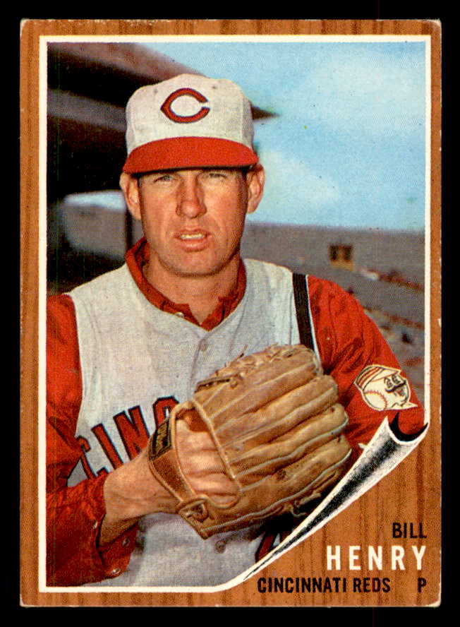 1962 Topps Baseball #562 Bill Henry Reds VG-EX 553471