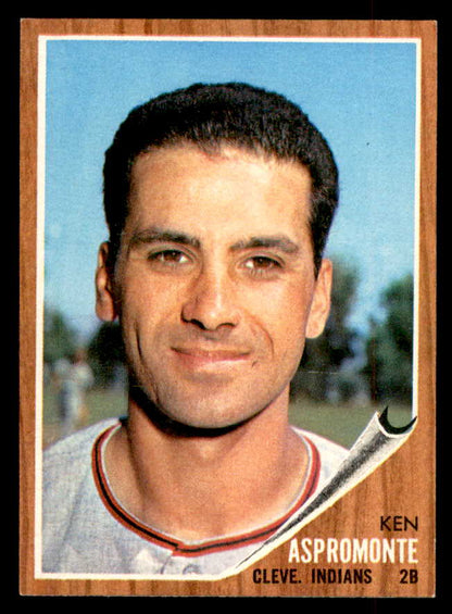 1962 Topps Baseball #563 Ken Aspromonte Indians EX-MT 553472