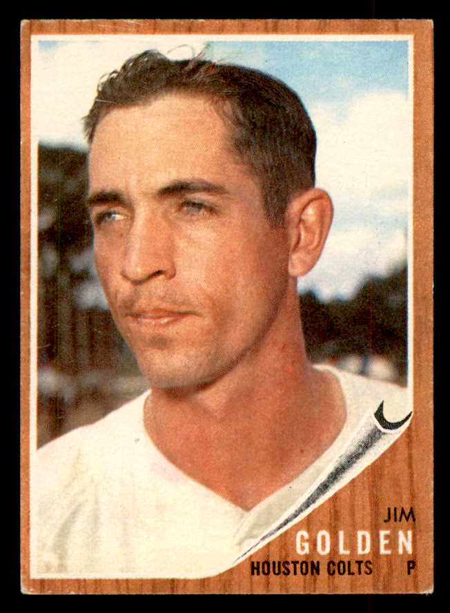 1962 Topps Baseball #568 Jim Golden Colt .45s EX 553484
