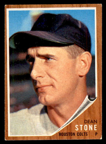 1962 Topps Baseball #574 Dean Stone Colt .45s EX 553496