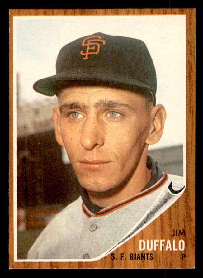 1962 Topps Baseball #578 Jim Duffalo Giants EX-MT 553502