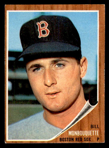1962 Topps Baseball #580 Bill Monbouquette Red Sox EX 553506
