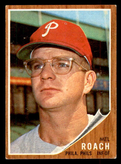 1962 Topps Baseball #581 Mel Roach Phillies VG-EX 553507
