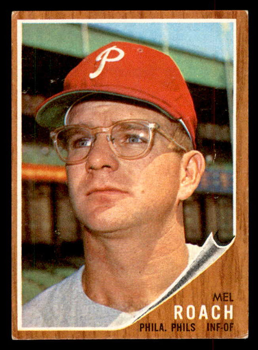 1962 Topps Baseball #581 Mel Roach Phillies VG-EX 553507