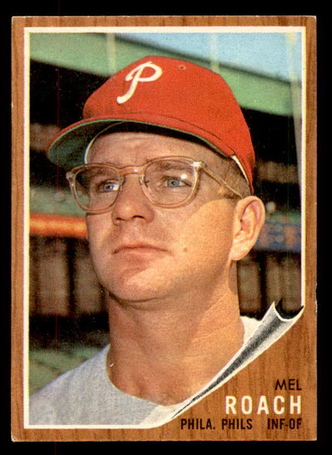 1962 Topps Baseball #581 Mel Roach Phillies EX-MT 553508
