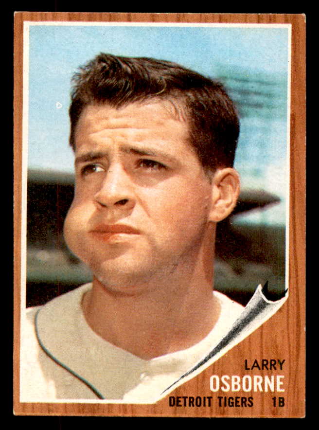 1962 Topps Baseball #583 Larry Osborne Tigers EX-MT 553512