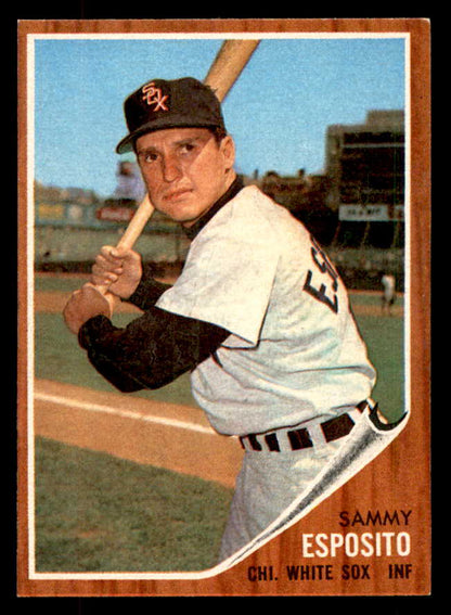 1962 Topps Baseball #586 Sammy Esposito White Sox EX-MT 553517