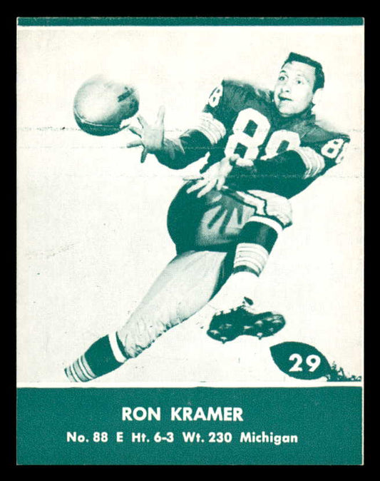 1960 Lake To Lake #029 Ron Kramer Packers NR-MT 553558