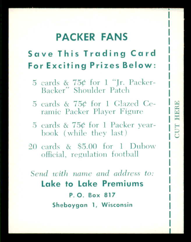1960 Lake To Lake #032 John Roach Packers EX-MT 553565