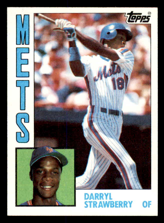 1984 Topps #182 Darryl Strawberry Mets NR-MT 553581