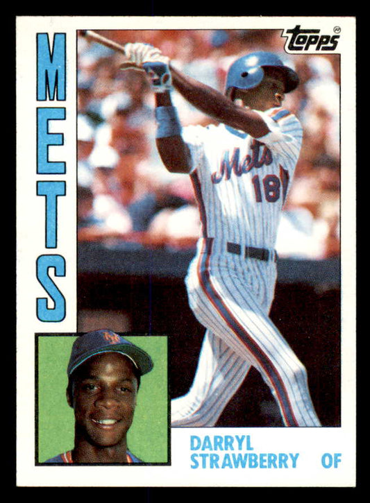 1984 Topps #182 Darryl Strawberry Mets NR-MT 553581