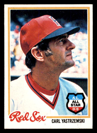 1978 Topps Baseball #040 Carl Yastrzemski Red Sox NR-MT 553603