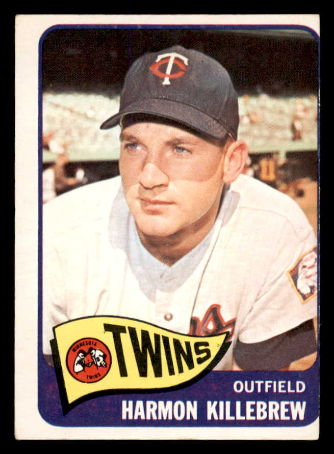 1965 Topps Baseball #400 Harmon Killebrew Twins VG 553612