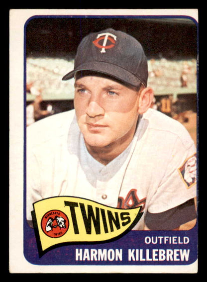 1965 Topps Baseball #400 Harmon Killebrew Twins VG 553612