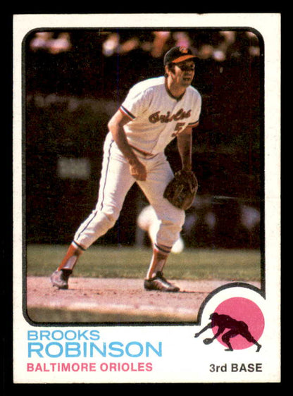 1973 Topps Baseball #090 Brooks Robinson Orioles VG-EX 553629