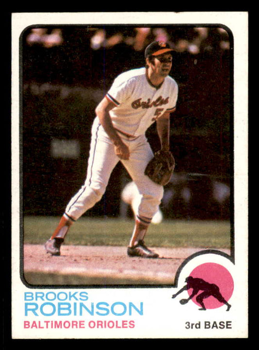 1973 Topps Baseball #090 Brooks Robinson Orioles VG-EX 553629