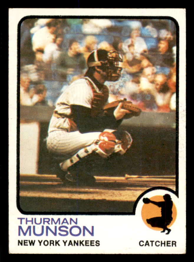 1973 Topps Baseball #142 Thurman Munson Yankees EX 553630