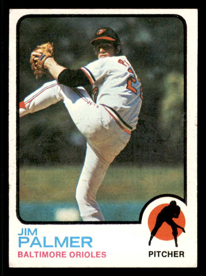 1973 Topps Baseball #160 Jim Palmer Orioles VG-EX 553637