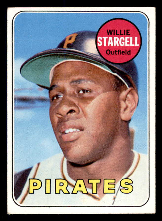 1969 Topps Baseball #545 Willie Stargell Pirates EX+/EX-MT 553646