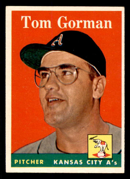 1958 Topps Baseball #235 Tom Gorman A's NR-MT 553654