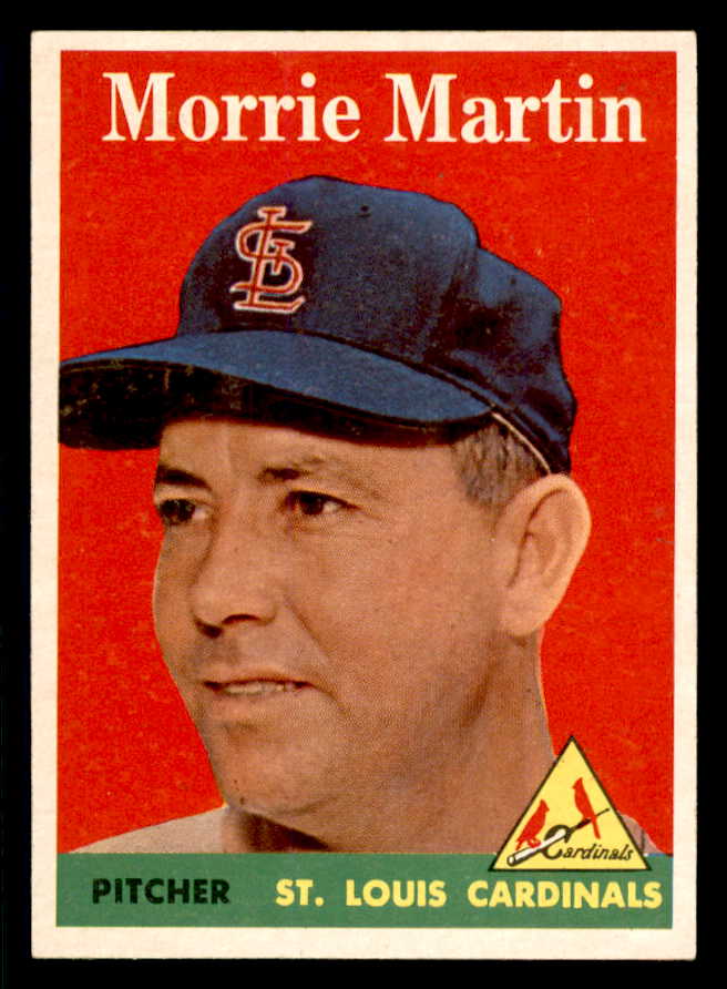 1958 Topps Baseball #053 Morrie Martin Cardinals NR-MT 553671