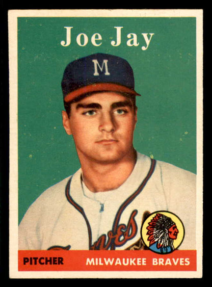 1958 Topps Baseball #472 Joe Jay Braves NR-MT 553678