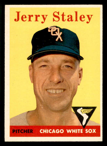 1958 Topps Baseball #412 Jerry Staley White Sox NR-MT 553683