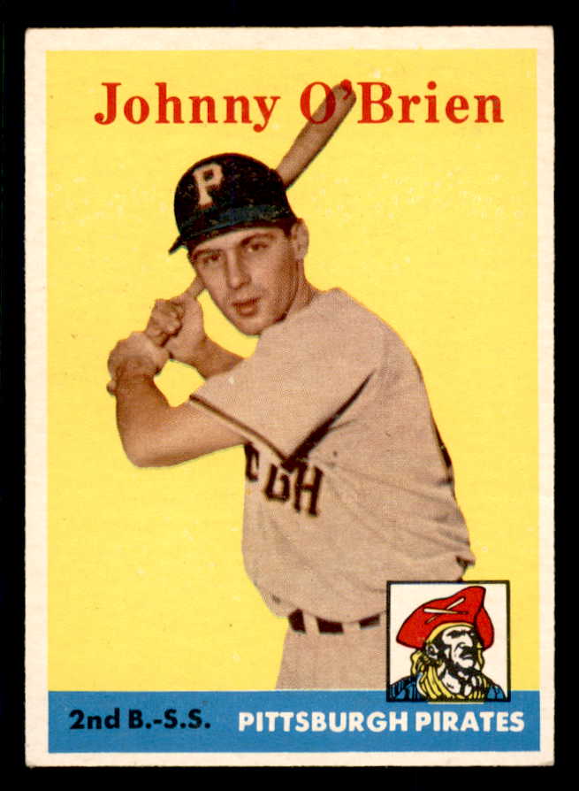 1958 Topps Baseball #426 Johnny O'Brien Pirates NR-MT 553686