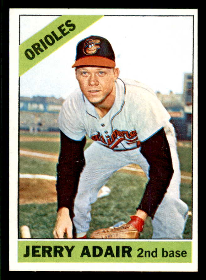 1966 Topps Baseball #533 Jerry Adair Orioles NR-MT 553715