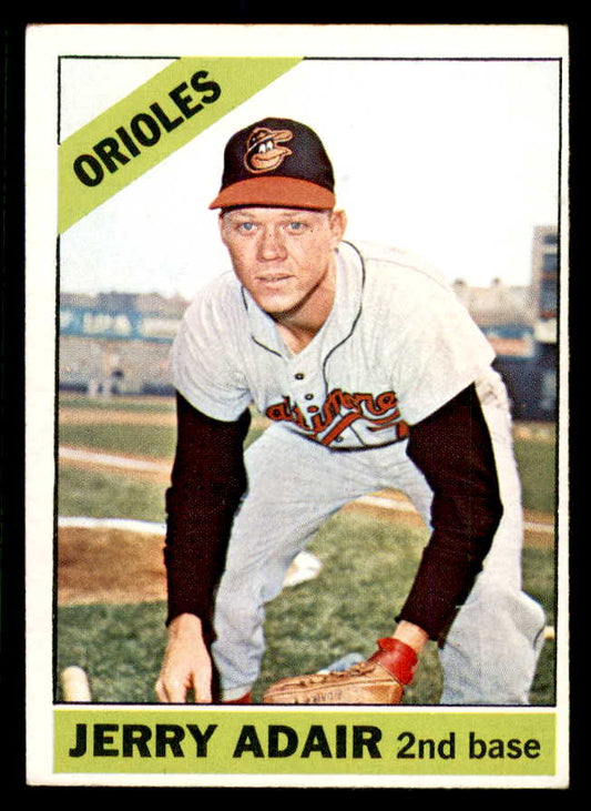 1966 Topps Baseball #533 Jerry Adair Orioles VG 553716