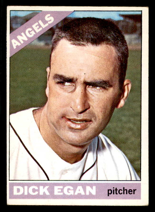 1966 Topps Baseball #536 Dick Egan Angels EX 553721