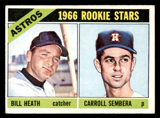 1966 Topps Baseball #539 Bill Heath Astros EX-MT 553726