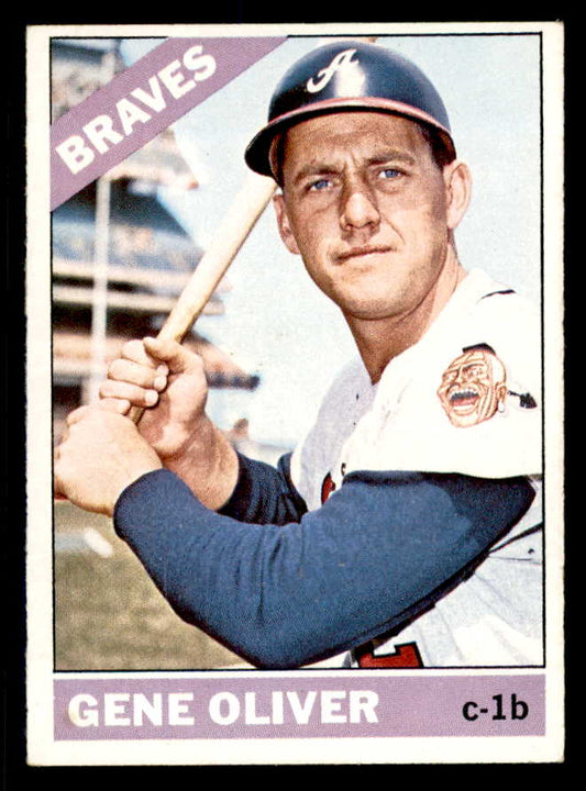 1966 Topps Baseball #541 Gene Oliver Braves EX-MT 553729