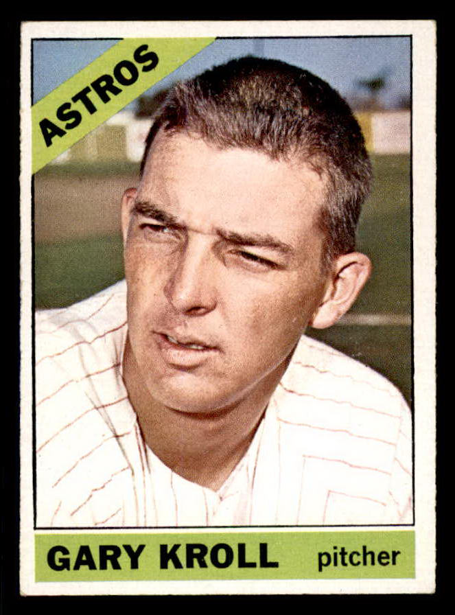 1966 Topps Baseball #548 Gary Kroll Astros EX-MT 553743