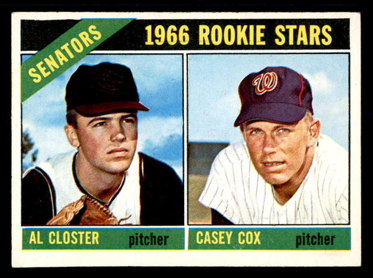 1966 Topps Baseball #549 Casey Cox Senators EX-MT 553746