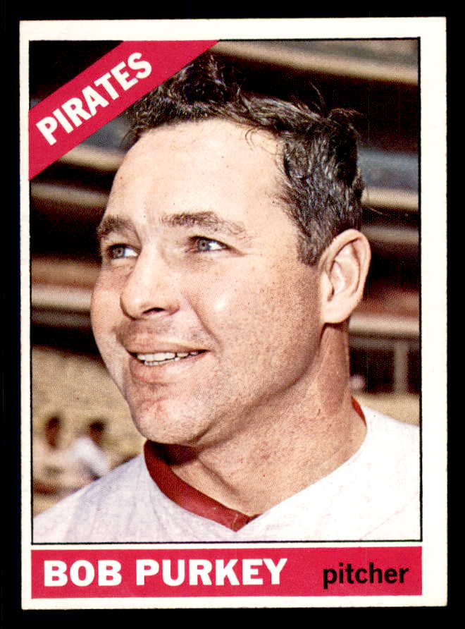 1966 Topps Baseball #551 Bob Purkey Pirates NR-MT 553749