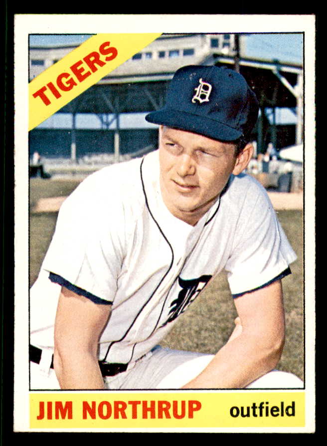 1966 Topps Baseball #554 Jim Northrup Tigers EX-MT 553757